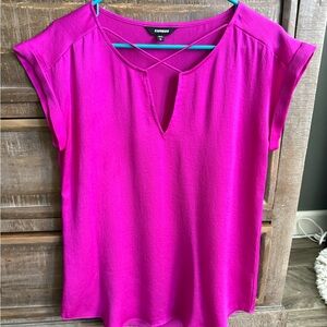 Express Women's Fuchsia Blouse